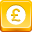Pound Coin Icon 32x32 png